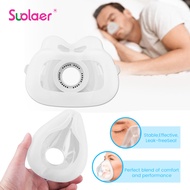 Suolaer CPAP Silicone Nose Mask Compatible with AirFitF40/F20/N20 Replacement CPAP Mask