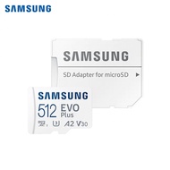 SAMSUNG 三星 EVO Plus 512GB microSD A2 V30 UHS-I 記憶卡 速度130MB/s（EVO-PLUS-KA-512G）