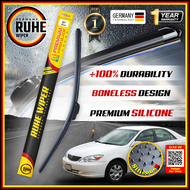 Ruhe Wiper Toyota Camry ACV30 1997 - New Present Original High Quality Soft Silicone Car Wiper Silic