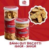 Biscotti healthy Biscuits Roll Box For Birthday Gifts 150gr / 300gr