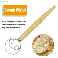EGALLY Stainless Steel Coil Whisk Flour Mixer  High Quality Flour Beater Flour Mixer