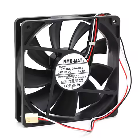 For NMB 4710kl-05w-b59 4710kl-05w-b50 12025 24V 0.38a stop alarm frequency converter cooling fan 12c