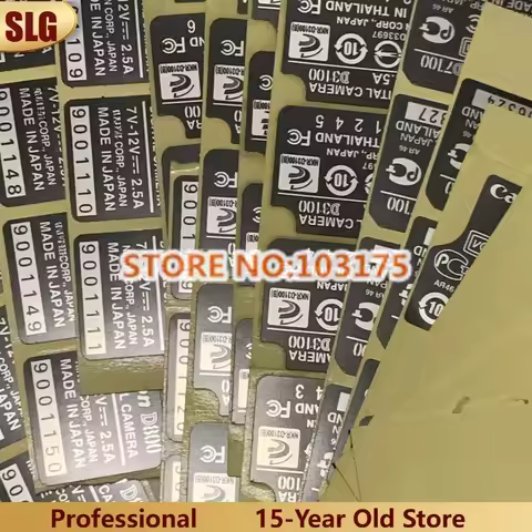New Bottom Label Tape paper Number Replacement For Nikon D800 D500 D5500 D850 D750 Camera sticker bo