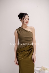 ชุดเดรสไปงานแต่ง ชุดออกงาน MY LADY BY BAIFERN - ML0511