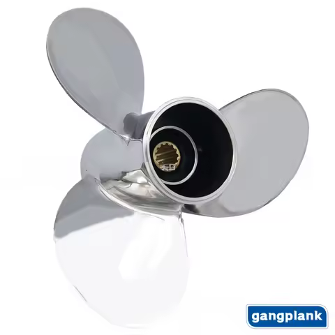 Stainless Steel Marine Propeller for Yamaha Outboard Motors 40-60HP 11 1/2X11 11 5/8X12 11 1/2X13 3/