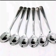 THICK TABLESPOONS, PACK OF 6 STAINLESS STEEL