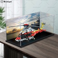 ❤️clear acrylic box for Lego 42145 Airbus H175 Rescue Helicopter Acrylic Display Box Figure Storage 