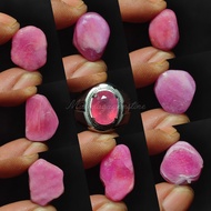 natural batu ruby mozambik ( NO Treatment )/ batu ruby mozambik asli / bahan batu ruby mozambik