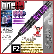 ONE80 STEEL TIP DARTS - FOXIDE F2 (22G/24G/26G)
