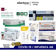 Genfarm / Newgene /Alltest /Longsee / Sejoy/Mediven Saliva &amp; Nasal 2-in-1 Covid-19 Rapid Home Self Test Kit-Ag RTK