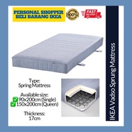IKEA Vadso VADSÖ Sprung Mattress 404.535.89 90x200cm 150x200cm Single Queen Tilam Spring Extra Firm