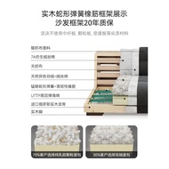 Baxter Cloud Sofa Italian Minimalist Living Room Flannel Sofa Small Apartment Designer Milano Sofa F