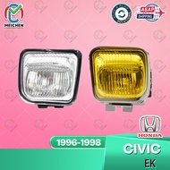 HONDA CIVIC EK  Fog Light 1996-1998 2/3/4DR Yellow/Clear front bumper Front Fog Lamps Front Fog Lamp