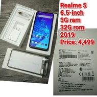 Realme 5 6.5-inch 3G ram 32G rom2019