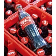 【雜貨城堡】現貨 可口可樂玻璃瓶 可樂玻璃瓶 可口可樂(玻璃瓶) 200ml 買24罐送籃子
