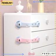 FENGLIN Refrigerator Protection Lock, Safety Protection Cupboard Lock Child Safety Lock, Durable Cartoon Cabinet Lock Drawer Lock