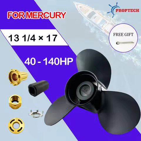 For Mercury 40 60 75 90 100 115 125 140 HP Accessory 48-77344A45 Marine Boat Outboard Propeller 13 1