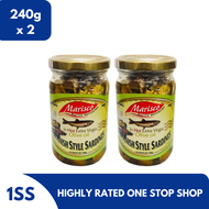 Marisco Spanish Style Sardines in Hot Extra Virgin Olive Oil, 240g set of 2