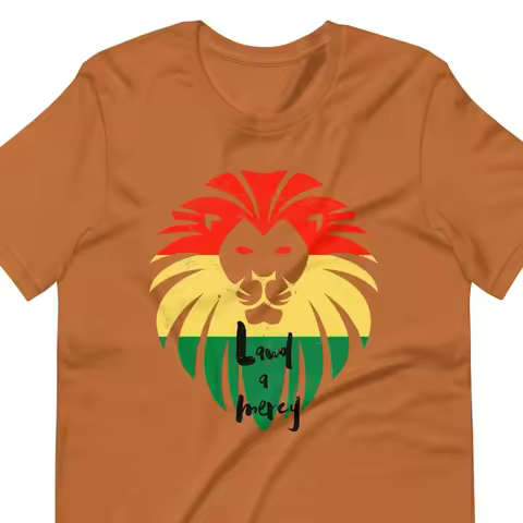 Lawd a Mercy Tshirt Reggae Tee Jamaican Culture Bob Marley Rasta Colors Roots Dub One Love Dancehall
