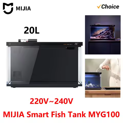 NEW MIJIA Smart Fish Tank MYG100 Work With Mijia APP Mobile Controlled Remote Feeding Smart Lighting