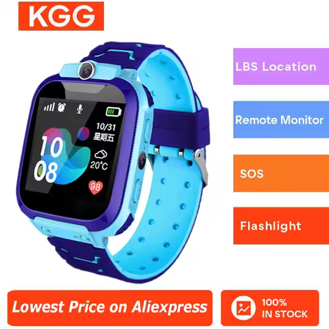 2G Network Q12 Kids Smart Watch SOS Voice Call Camera LBS Location IP67 Waterproof Children's Smart 