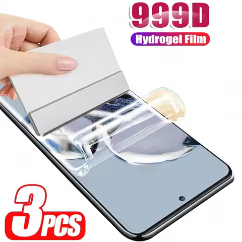 3PCS Hydrogel Film For Xiaomi Mi 12 11 10 Ultra 12X 12S 11T 11X 10T Pro Screen Protector For Mi Note