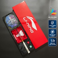 Vợt Cầu Lông Lining Axforce 100 Full Hộp Cao Cấp Tặng Kèm Dây Trợ Lực Quấn Cán Móc Khóa Túi Đựng (Sẵ