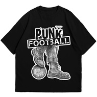 PUNK FOOTBALL T-SHIRT | PUNK ROCK STYLE T-SHIRT | HOOLIGAN SUPPORTER T-SHIRT