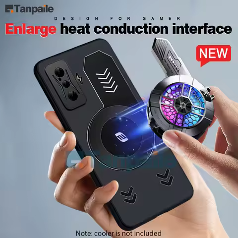 Cooling Case for for Redmi K40 Gaming/POCO F3 GT Case for K50 Gaming/POCO F4 GT Case Soft Silicone S
