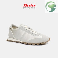 Bata Women's Off-White/Black Casual Sneakers