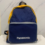 全新 Panasonic撞色後背包 好收摺 運動休閒