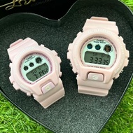 [ Gsk Couple ] Dw-6900 GMD-S6900MC) Men & Women Digital Alarm Date Light Rubber Waterproof jam