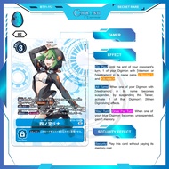 BT11-112 | Rina Shinomiya | Secret Rare | Chrono TCG | Dimensional Phase | BT11 Blue | Option