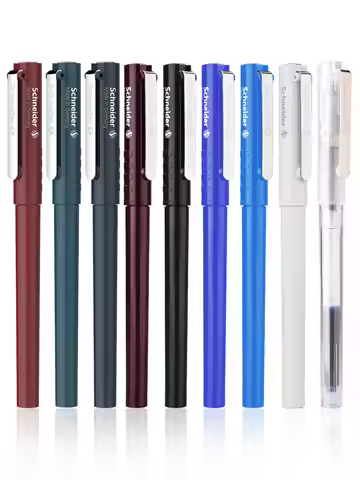 1Pc Schneider BK406 Student Fountain Pen writing calligraphy EF Tip Iraurita 0.35mm Office and Schoo
