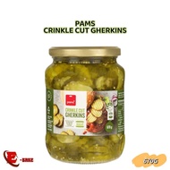 PAMS CRINKLE CUT GHERKINS | 670G