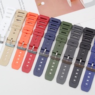 Plastics Watch Strap for CA-53W CA-61W FT-100W W-520U W-720G PU Watch Band