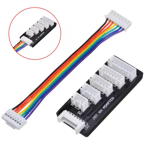 2 pcs Balance Charging Board For JST XH Adapter Balance Board 2S-6S Lithium Battery Charger For IMAX