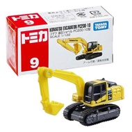 TAKARATOMY多美卡 玩具車 009 小松挖土機 PC200-10【多美卡單品系列】
