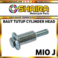 MESIN HEAD BOLT ENGINE HEAD BOLT/ MIO J CYLINDER HEAD COVER BOLT KEY 10
