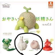 [扭蛋]日本正版授權 蔬菜妖精 花椰菜羊駝🦙跟香菇狗🐶