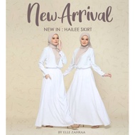 SKIRT HAILEE BY ELLE ZAHRAA SKIRT LABUH MUSLIMAH SKIRT MURAH BERKUALITI