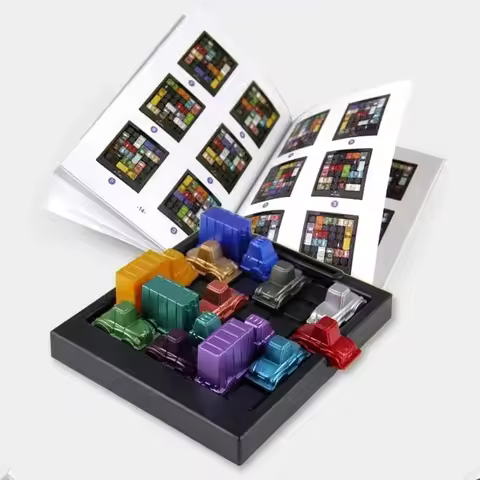 Puzzle traffic rush hour game, racing rush hour car Huarong Road logical reasoning desktop game, chi
