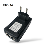 POE Adaptor DC 24V - 1A  / 48V - 0.5A POE Injector LAN