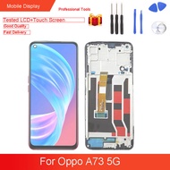 6.5 inches Original LCD Display For Oppo A73 5G Touch Screen Digitizer Assembly Replacement Spare Re