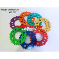 Aluminum Alloy Sprocket (420 32T 420 33T)