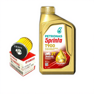ORI PETRONAS SPRINTA F700 15W50 F900 10W50 F100 SAE40 T900 2T F300 20W40 4T ENGINE OIL MINYAK HITAM