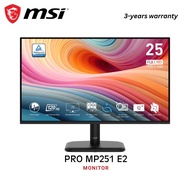MSI PRO MP251 E2 - 24.5" 1920x1080 FHD / 120Hz /IPS / 1ms MPRT, 4ms GTG / Anti-glare Monitor
