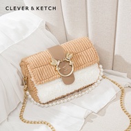 กระเป๋าสะพายไหล่ทำมือ DIY วัสดุปีใหม่ของขวัญ Clever&Ketch ให้กับแฟนสาว กระเป๋าสะพายไหล่ทรงสี่เหลี่ยม