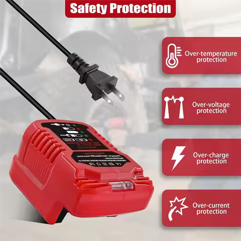 AB47-Battery Charger For Craftsman V20 20V Max Lithium Battery Mini Charger For CMCB202 CMCB204 CMCB