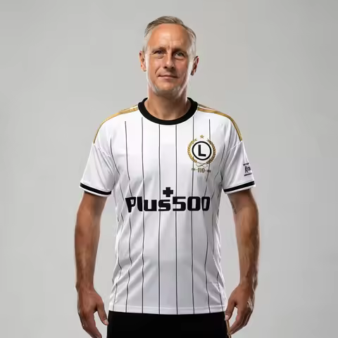2026 Legia Warszawa 3D Printed Football Jersey Men Summer Sports Outdoors T-shirt Breathable Quick D